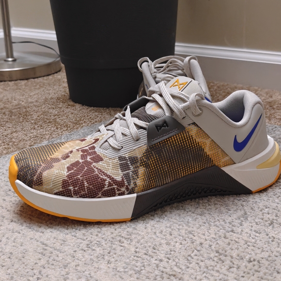 Nike White and Blue Sneakers main image 5
